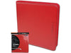 Supplies BCW - Z-Folio 12 Pocket LX Album - Red - Cardboard Memories Inc.