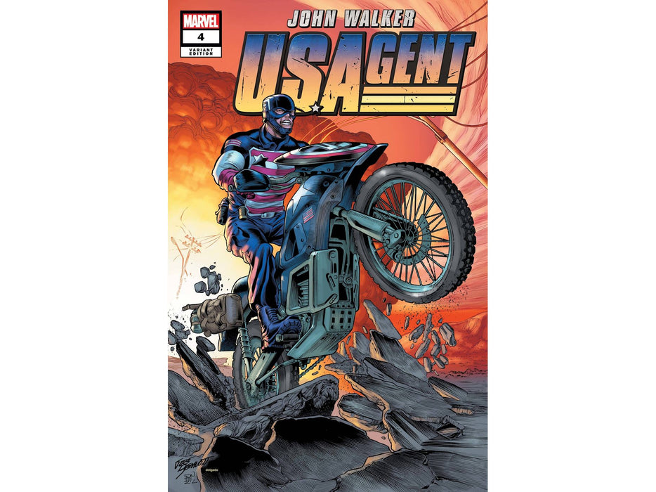 Comic Books Marvel Comics - US Agent 004 of 5 - Bennett Variant Edition (Cond. VF-) - 11984 - Cardboard Memories Inc.