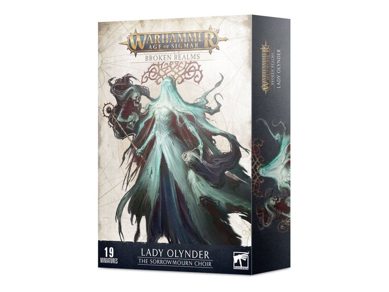 Collectible Miniature Games Games Workshop - Warhammer Age of Sigmar - Broken Realms - The Sorrowmourn Choir - 91-40 - Cardboard Memories Inc.