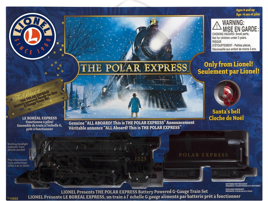 toy Lionel - The Polar Express - Ready to Play Train Set - Cardboard Memories Inc.