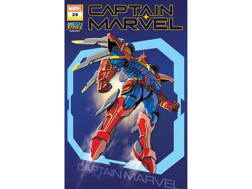 Comic Books Marvel Comics - Captain Marvel 026 - Castellani Avengers Mech Strike Variant Edition - 5192 - Cardboard Memories Inc.