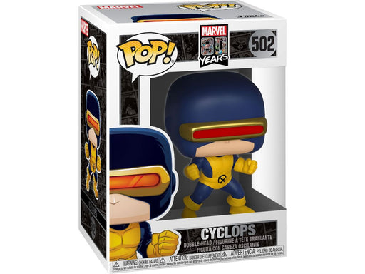 Action Figures and Toys POP! - Marvel - Cyclops - First Appearance 80th - Cardboard Memories Inc.