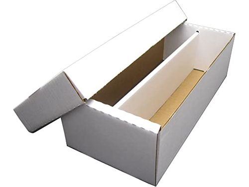 Supplies Universal Distribution - Cardboard Card Box - 1600 Count - Shoebox Style - Cardboard Memories Inc.