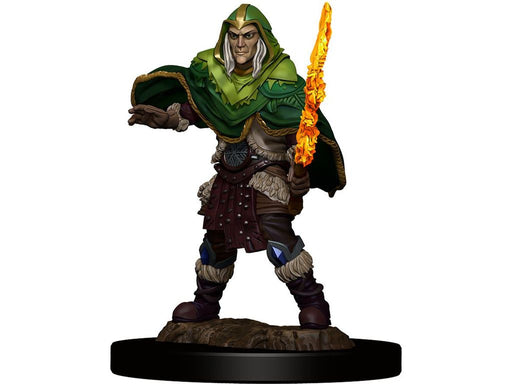 Role Playing Games Wizards of the Coast - Dungeons and Dragons - Icons of the Realms - Male Elf Fighter - Premium Figure - 93039 - Cardboard Memories Inc.