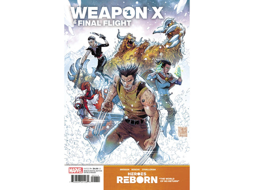 Comic Books Marvel Comics - Heroes Reborn Weapon X and Final Flight 001 - Yardin Variant Edition (Cond. VF-) - 11811 - Cardboard Memories Inc.