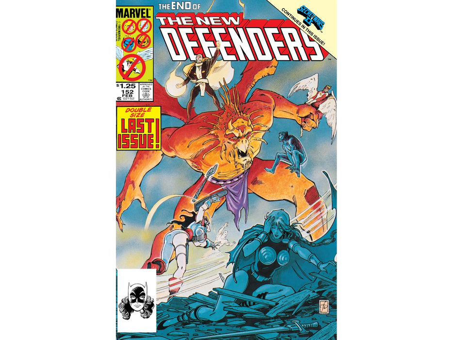 Comic Books Marvel Comics - The New Defenders 152 - 6327 - Cardboard Memories Inc.