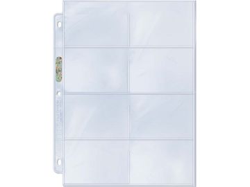 Supplies Ultra Pro - 8 Pocket Binder Pages Box - Cardboard Memories Inc.