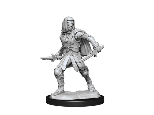 Role Playing Games Wizkids - Dungeons and Dragons - Unpainted Miniature - Nolzurs Marvellous Miniatures - Warforged Rogue - 90236 - Cardboard Memories Inc.