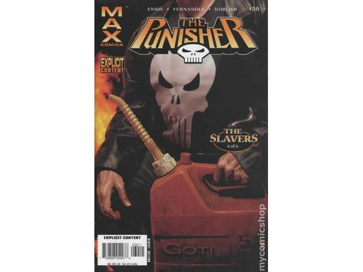 Comic Books Marvel Comics - Punisher (2004 7th Series) MAX 030 (Cond. VF-) - 14206 - Cardboard Memories Inc.