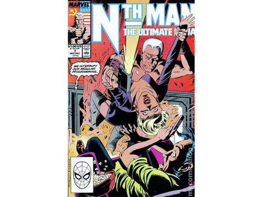 Comic Books Marvel Comics - Nth Man The Ultimate Ninja (1989) 007 (Cond. FN-) - 8342 - Cardboard Memories Inc.