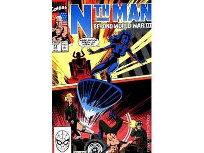 Comic Books Marvel Comics - Nth Man The Ultimate Ninja (1989) 011 (Cond. FN-) - 8357 - Cardboard Memories Inc.