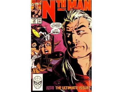Comic Books Marvel Comics - Nth Man The Ultimate Ninja (1989) 016 (Cond. VF-) - 8312 - Cardboard Memories Inc.