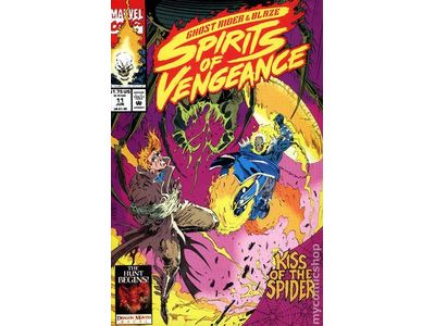 Comic Books Marvel Comics - Ghost Rider Sprirts Of Vengance (1992) 011 (Cond. VF) - 8219 - Cardboard Memories Inc.