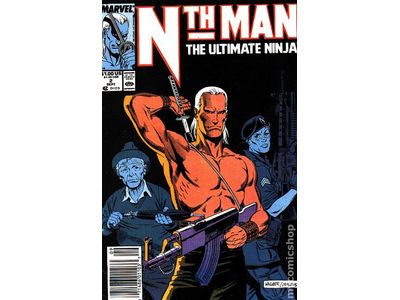 Comic Books Marvel Comics - Nth Man The Ultimate Ninja (1989) 002 (Cond. FN/VF) - 8337 - Cardboard Memories Inc.