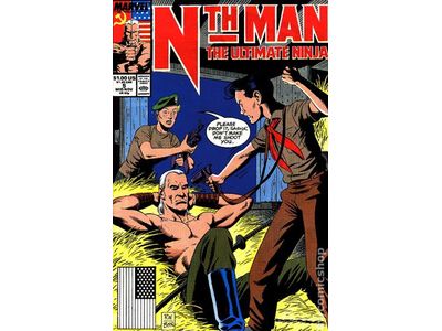Comic Books Marvel Comics - Nth Man The Ultimate Ninja (1989) 005 (Cond. FN) - 8340 - Cardboard Memories Inc.
