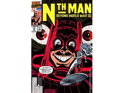 Comic Books Marvel Comics - Nth Man The Ultimate Ninja (1989) 013 (Cond. VF-) - 8315 - Cardboard Memories Inc.
