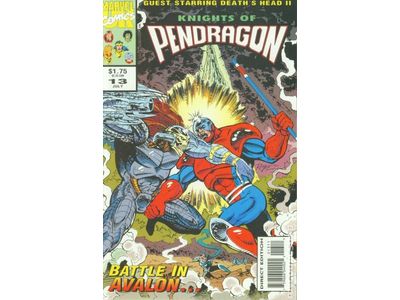 Comic Books Marvel Comics - Knights of Pendragon (1992 2nd Edition) 013 (Cond. FN/VF) - 16023 - Cardboard Memories Inc.
