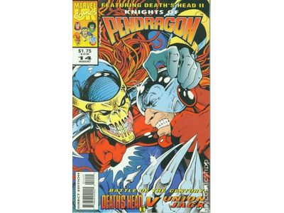 Comic Books Marvel Comics - Knights of Pendragon (1992 2nd Edition) 014 (Cond. FN+) - 16031 - Cardboard Memories Inc.
