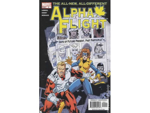 Comic Books Marvel Comics - Alpha Flight 009 (Cond. VF-) - 13640 - Cardboard Memories Inc.