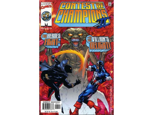 Comic Books Marvel Comics - Contest Of Champions II (1999) 004 (Cond. VF-) - 12062 - Cardboard Memories Inc.