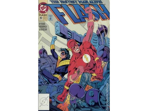 Comic Books DC Comics - Flash (1987 2nd Series) 082 (Cond. FN/VF) - 15427 - Cardboard Memories Inc.