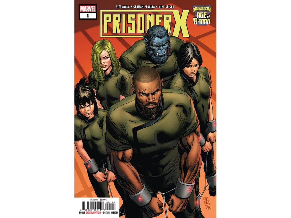 Comic Books Marvel Comics - Age of X-Man Prisoner X (2019) 001 of 5 (Cond. FN) - 4420 - Cardboard Memories Inc.
