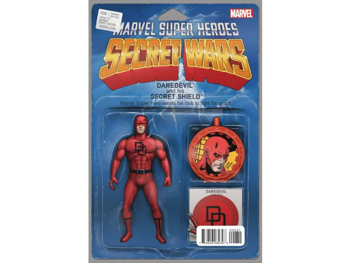 Comic Books Marvel Comics - Secret Wars 006 - Action Figure Variant Cover - 0081 - Cardboard Memories Inc.