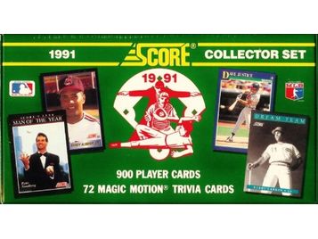 Sports Cards Score - 1991 - Baseball - Factory Set - Cardboard Memories Inc.