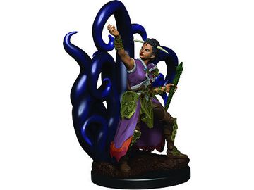 Role Playing Games Wizkids - Dungeons and Dragons - Premium Figure - Female Human Warlock - 93018 - Cardboard Memories Inc.