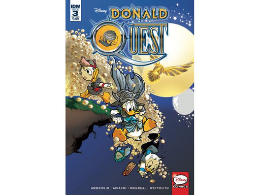 Comic Books IDW Comics - Donald Quest 003 - 5377 - Cardboard Memories Inc.