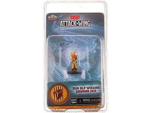 Collectible Miniature Games Wizkids - Dungeons and Dragons Attack Wing - Sun Elf Wizard Expansion Pack - 71590 - Cardboard Memories Inc.