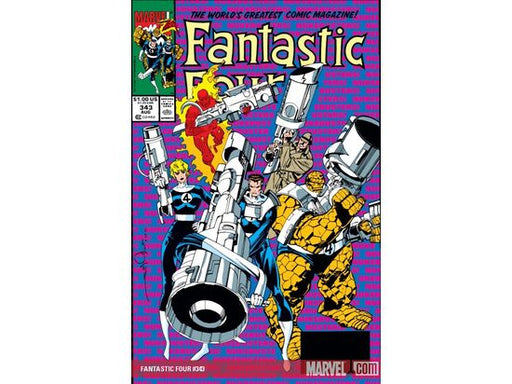 Comic Books Marvel Comics - Fantastic Four 343 (Cond. VF-) - 6392 - Cardboard Memories Inc.