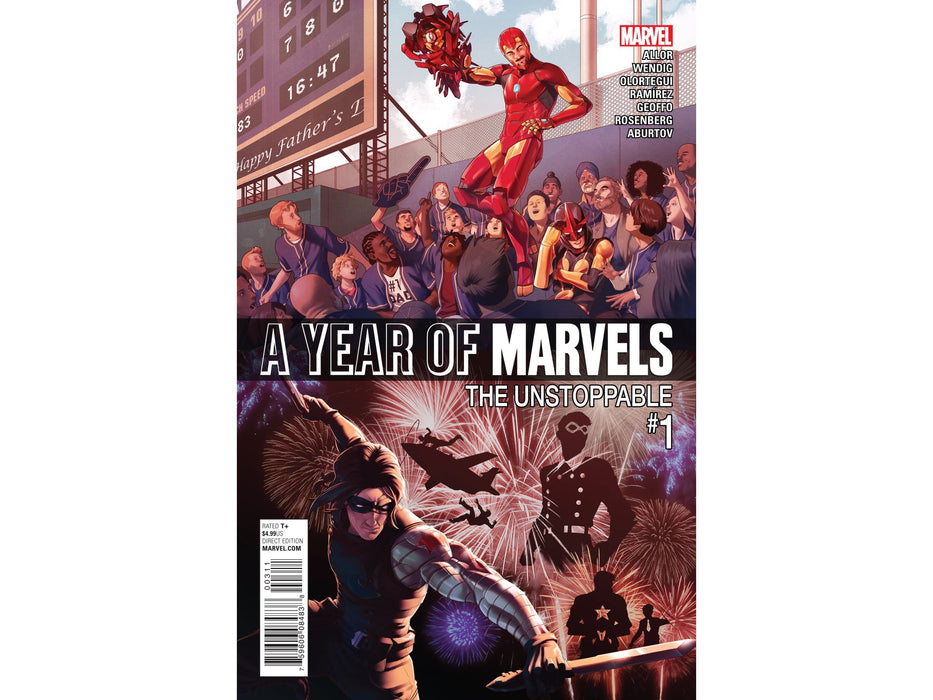 Comic Books Marvel Comics - A Year of Marvels Unstoppable 001 - 5880 - Cardboard Memories Inc.