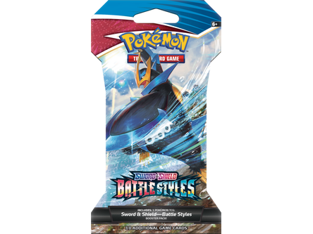 Trading Card Games Pokemon - Sword and Shield - Battle Styles - Sleeved Blister Pack - Cardboard Memories Inc.