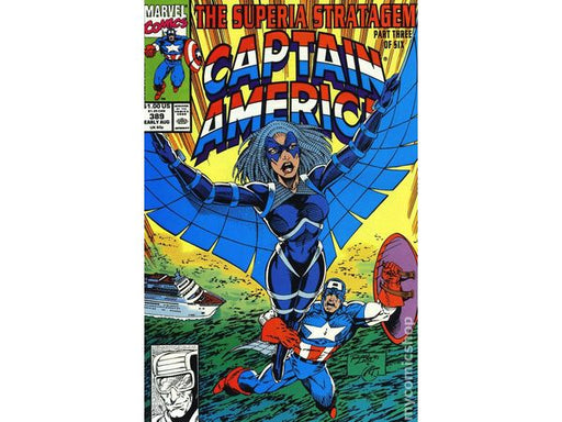 Comic Books Marvel Comics - Captain America (1968 1st Series) 389 - 7284 - Cardboard Memories Inc.