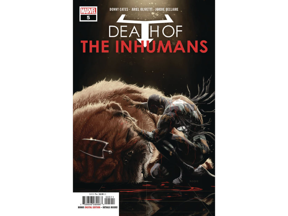 Comic Books Marvel Comics - Death of the Inhumans 05- 3858 - Cardboard Memories Inc.