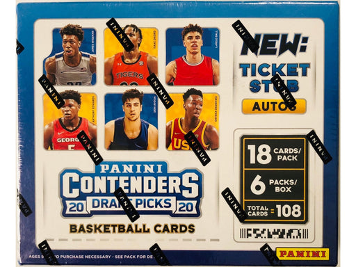 Sports Cards Panini - 2020 - Basketball - Contenders Draft Picks - Hobby Box - Cardboard Memories Inc.