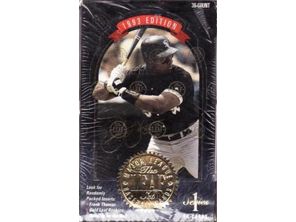 Sports Cards Leaf - 1993 - Series 1 - Baseball - Hobby Box - Cardboard Memories Inc.