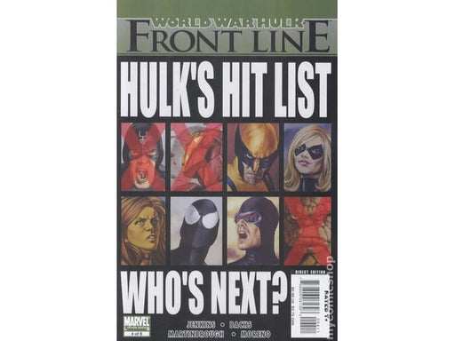 Comic Books DC Comics - World War Hulk Front Line 004 of 6 (Cond. VF-) - 9127 - Cardboard Memories Inc.
