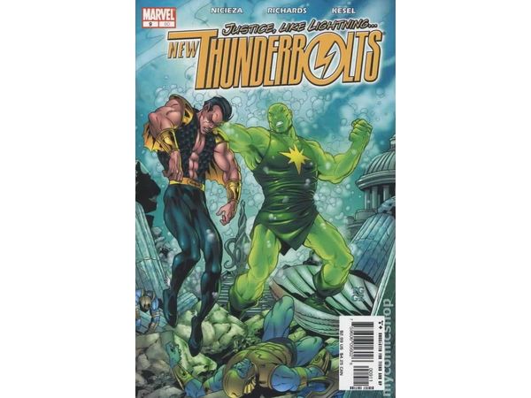 Comic Books Marvel Comics - New Thunderbolts (2005) 009 (Cond. FN/VF) - 16087 - Cardboard Memories Inc.