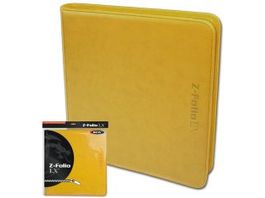 Supplies BCW - Z-Folio 12 Pocket LX Album - Yellow - Cardboard Memories Inc.