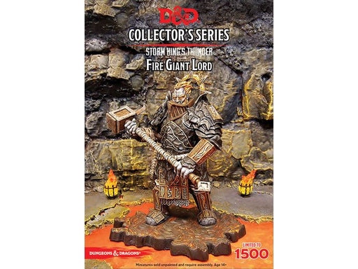Role Playing Games Wizards of the Coast - Dungeons and Dragons - Collectors Series - Fire Giant Lord - Cardboard Memories Inc.