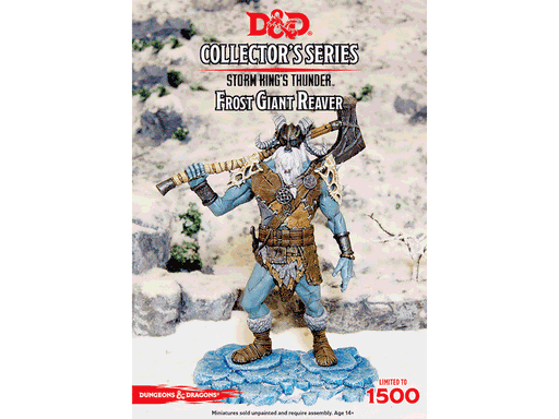 Role Playing Games Wizards of the Coast - Dungeons and Dragons - Collectors Series - Frost Giant Reaver - Cardboard Memories Inc.