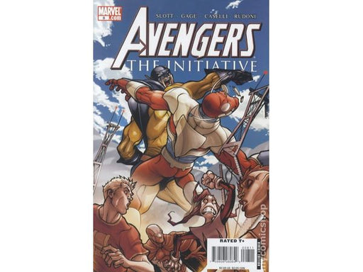 Comic Books Marvel Comics - Avengers The Initiative (2007) 008 (Cond. FN/VF) - 16065 - Cardboard Memories Inc.