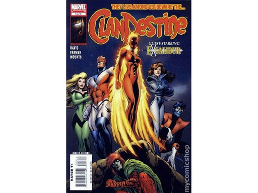 Comic Books Marvel Comics - Clandestine (2008 2nd Series) 003 (Cond. FN/VF) - 12122 - Cardboard Memories Inc.