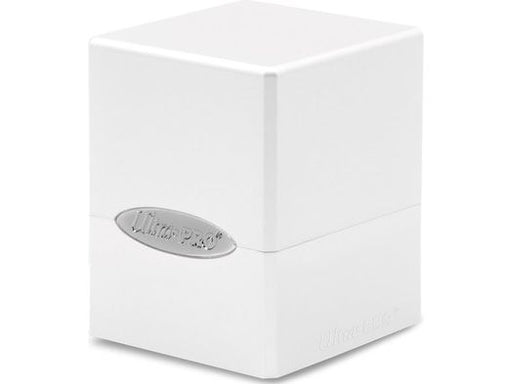 Supplies Ultra Pro - Satin Cube Deck Box - White - Cardboard Memories Inc.