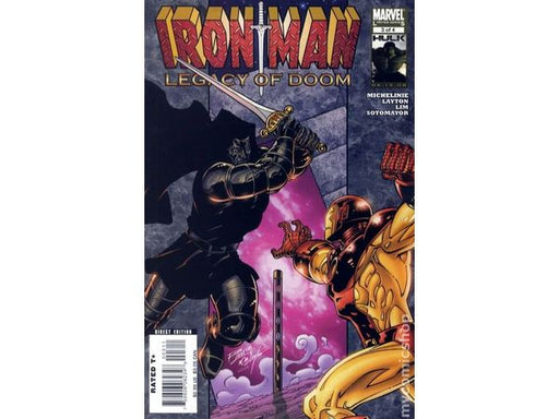 Comic Books Marvel Comics - Iron Man Legacy of Doom (2008) 003 (Cond. FN/VF) - 16124 - Cardboard Memories Inc.