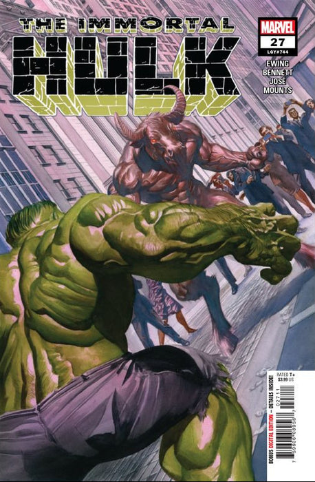 Comic Books Marvel Comics - Immortal Hulk (2018) 027 (Cond. FN-) - 4320 - Cardboard Memories Inc.