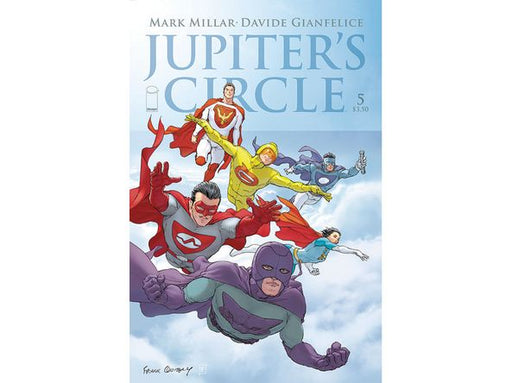 Comic Books Image Comics - Jupiter's Circle 005 (Cond. VF-) 5394 - Cardboard Memories Inc.