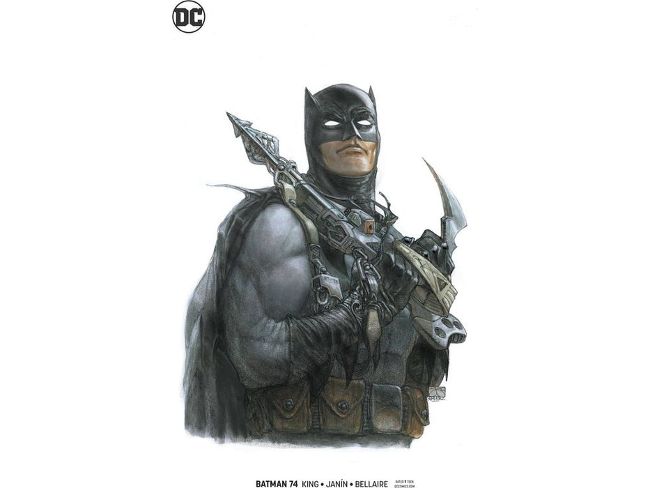 Comic Books DC Comics - Batman (2016 3rd Series) 074 - Cover B Variant Edition (Cond. FN) - 1724 - Cardboard Memories Inc.